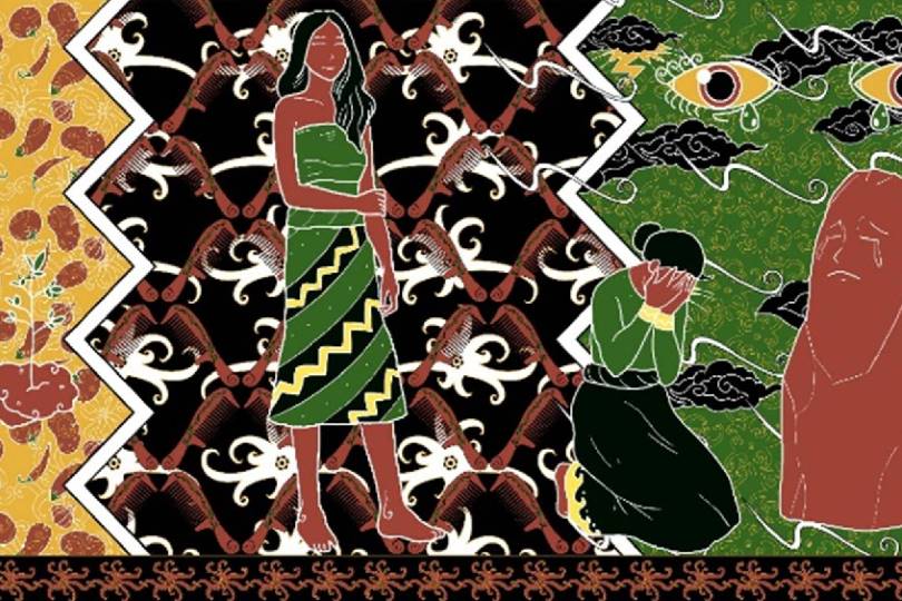 Batik Bersuara Legenda Batu Menangis